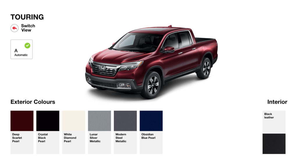 2020 Honda Ridgeline Gore Motors Honda